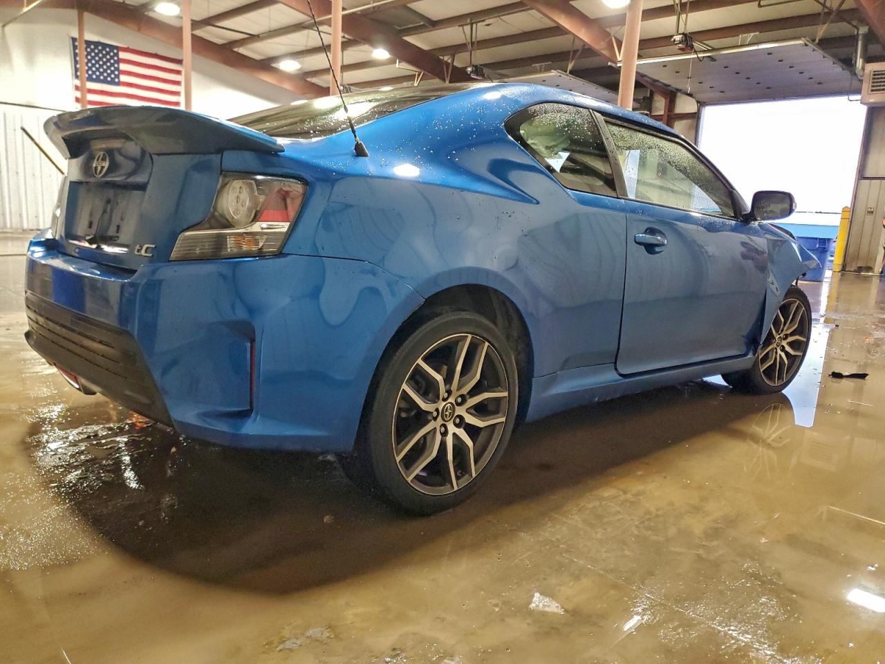 2015 Toyota Scion Tc Blue vin: JTKJF5C70FJ001895