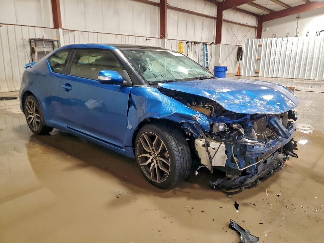 2015 Toyota Scion Tc Blue vin: JTKJF5C70FJ001895