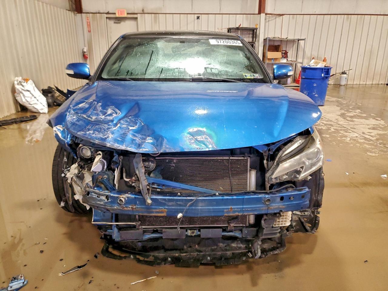 2015 Toyota Scion Tc Blue vin: JTKJF5C70FJ001895