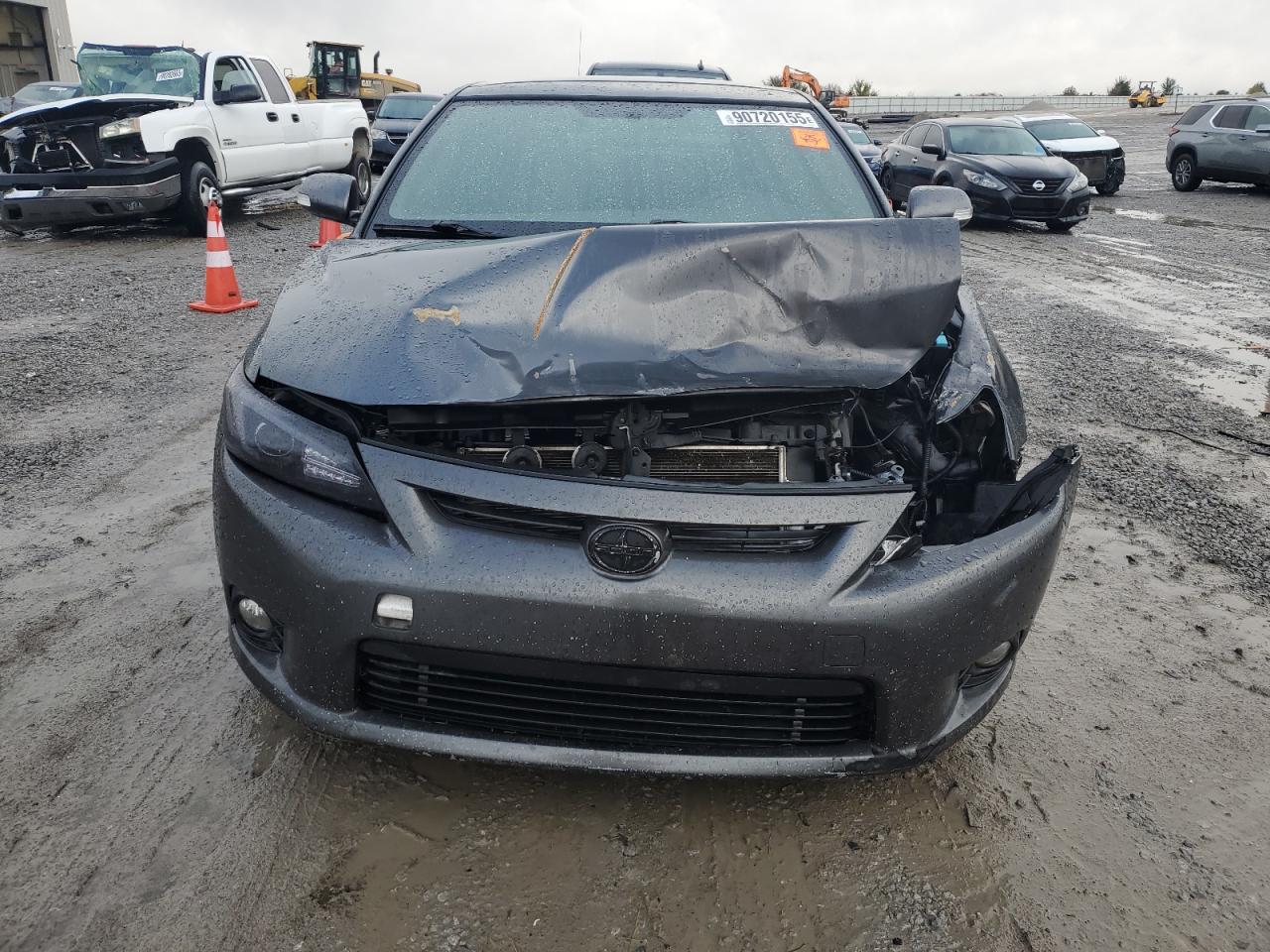 2011 Toyota Scion Tc Gray vin: JTKJF5C71B3001595