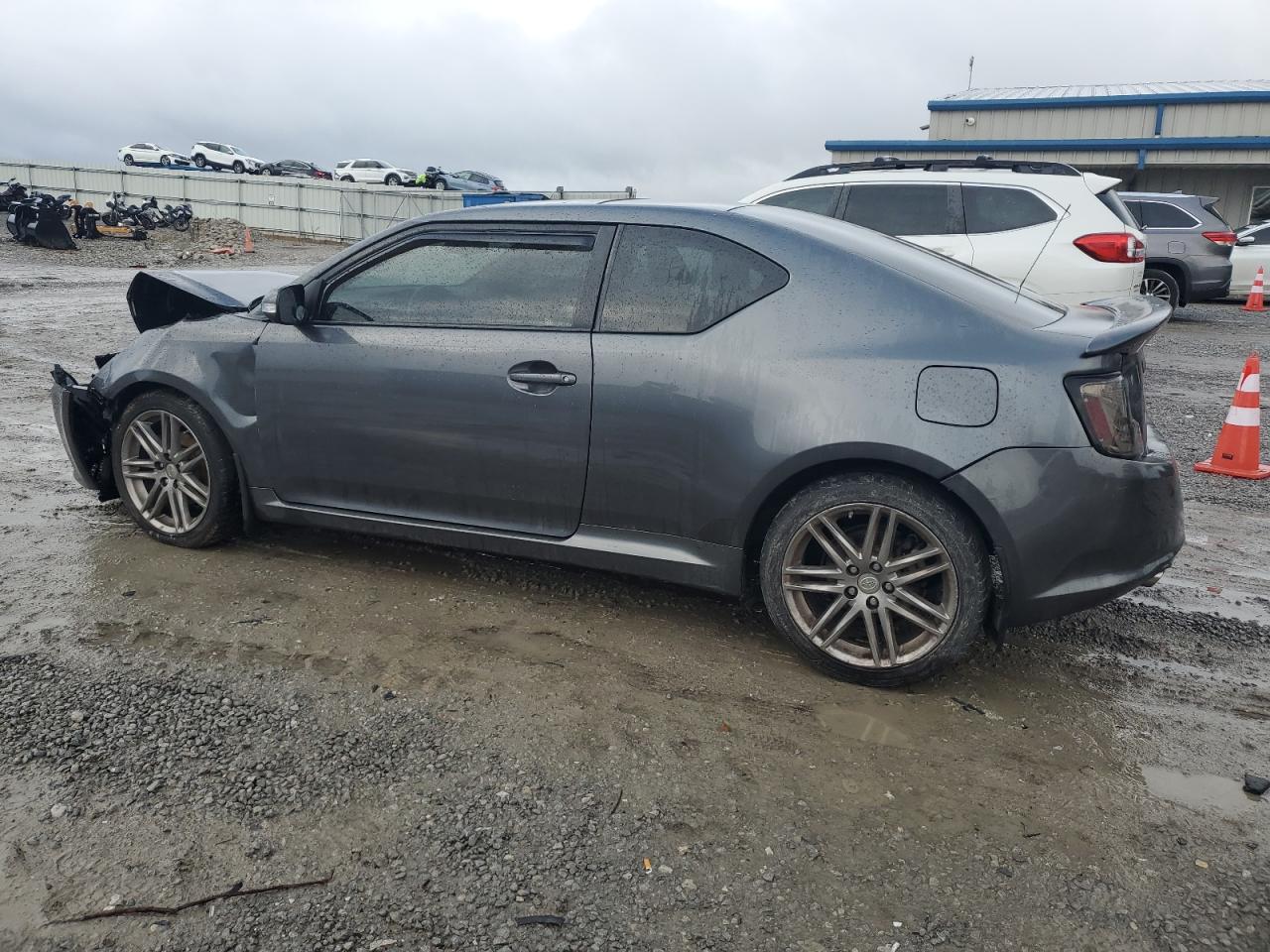 2011 Toyota Scion Tc Gray vin: JTKJF5C71B3001595