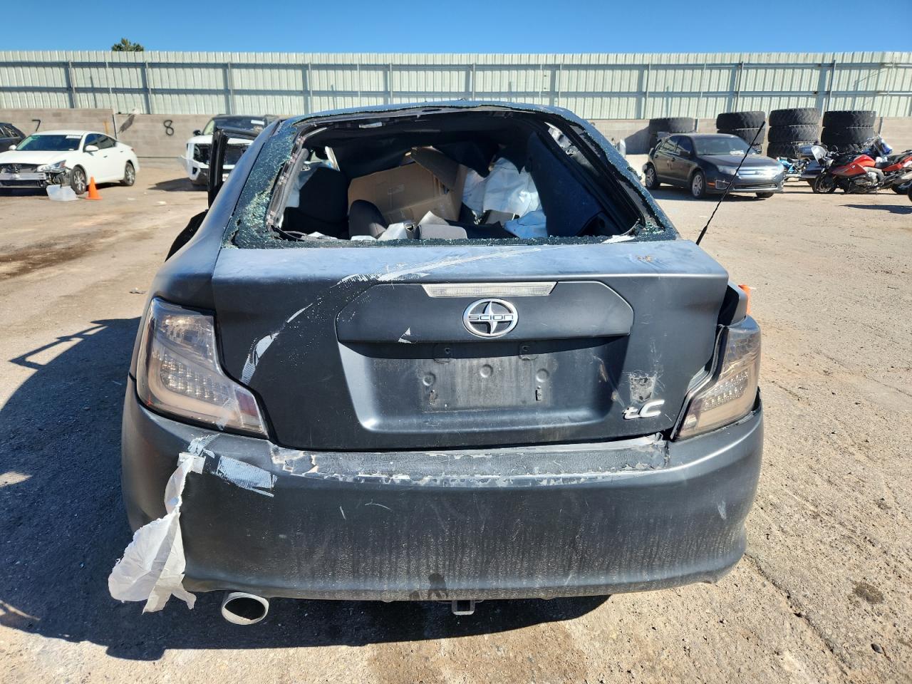 2011 Toyota Scion Tc Black vin: JTKJF5C71B3014041