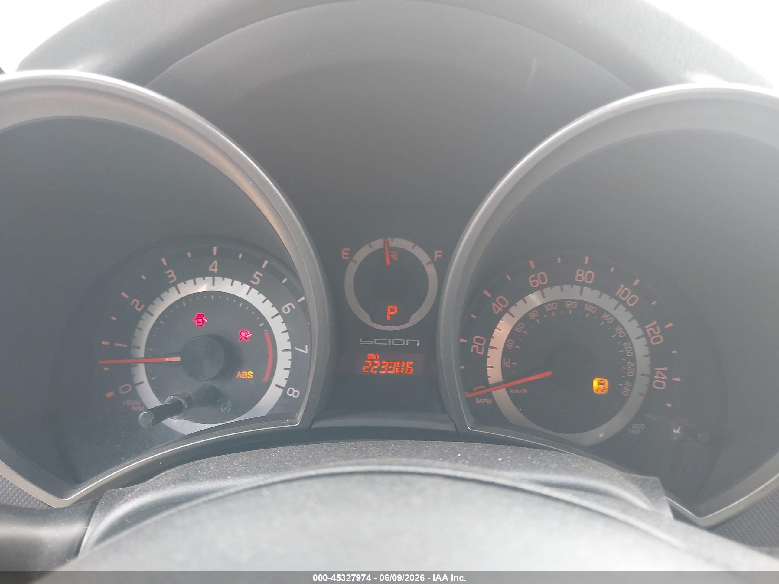 2012 Toyota Scion Tc   Yellow vin: JTKJF5C71C3026451