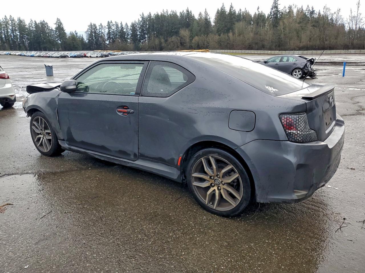 2014 Toyota Scion Tc Gray vin: JTKJF5C72E3083390