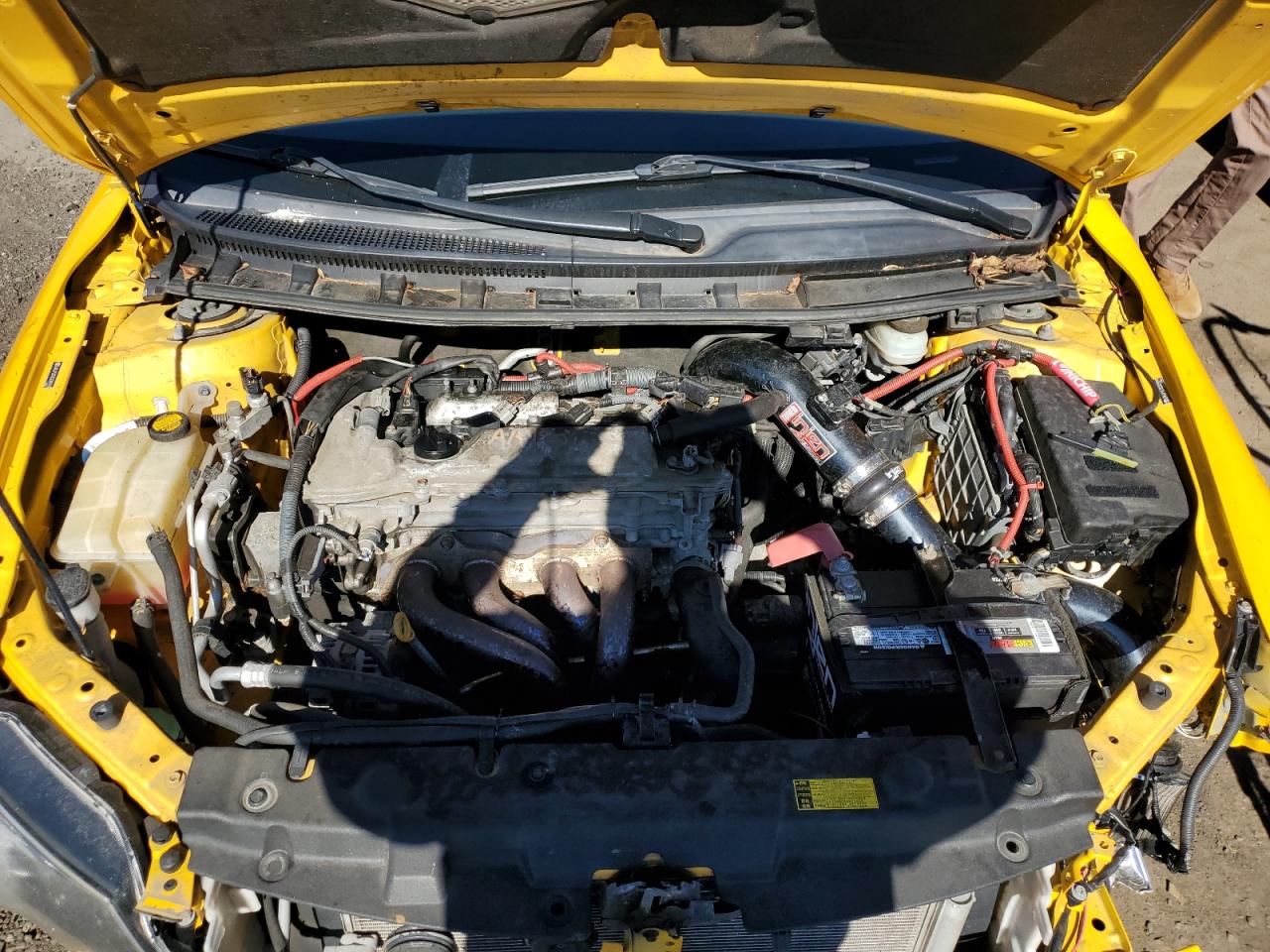 2012 Toyota Scion Tc Желтый vin: JTKJF5C73C3029299