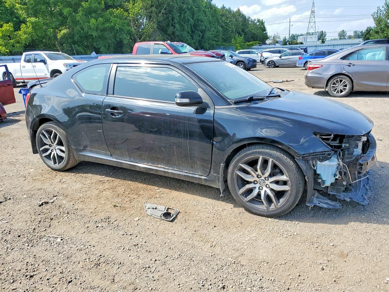 2013 Toyota Scion Tc Base Черный vin: JTKJF5C73D3046542