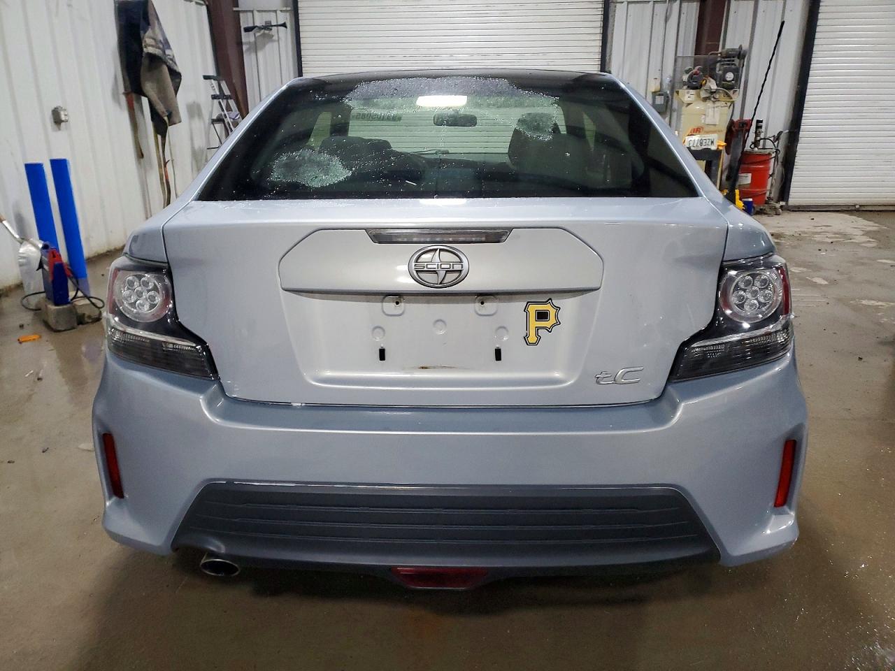 2014 Toyota Scion Tc Blue vin: JTKJF5C73E3070406