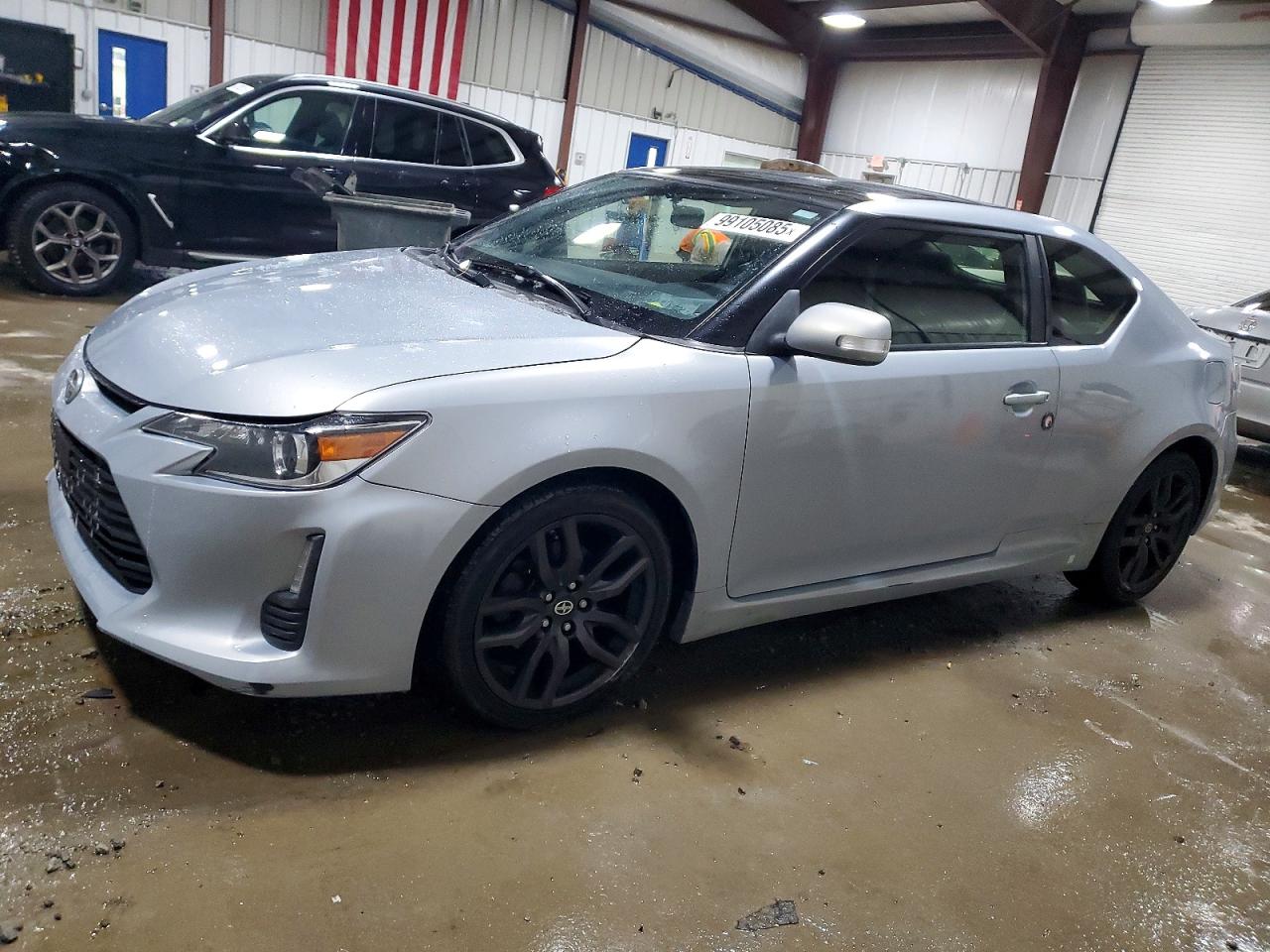 2014 Toyota Scion Tc Blue vin: JTKJF5C73E3070406