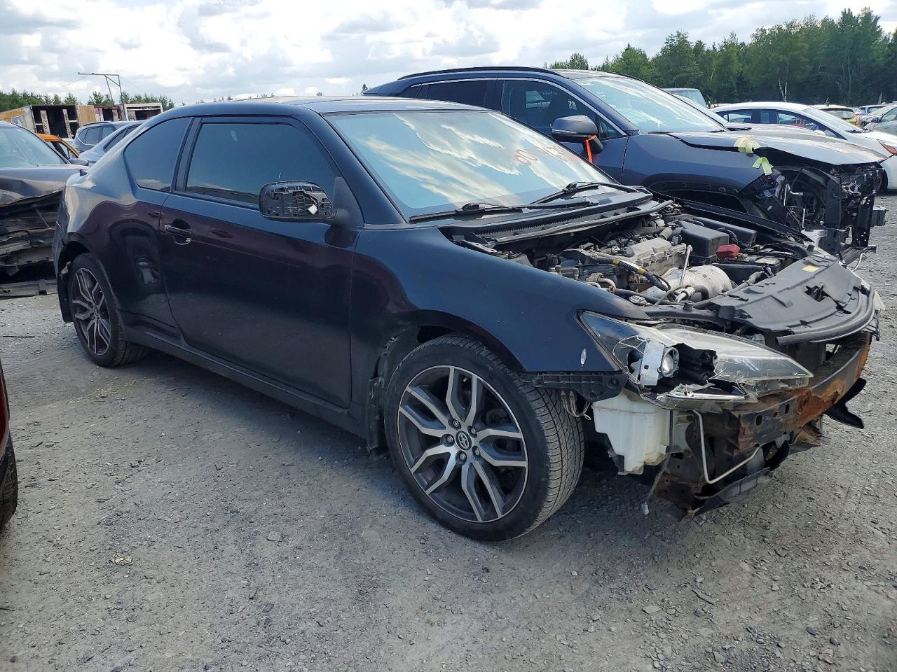 2014 Toyota Scion Tc Black vin: JTKJF5C73E3081471