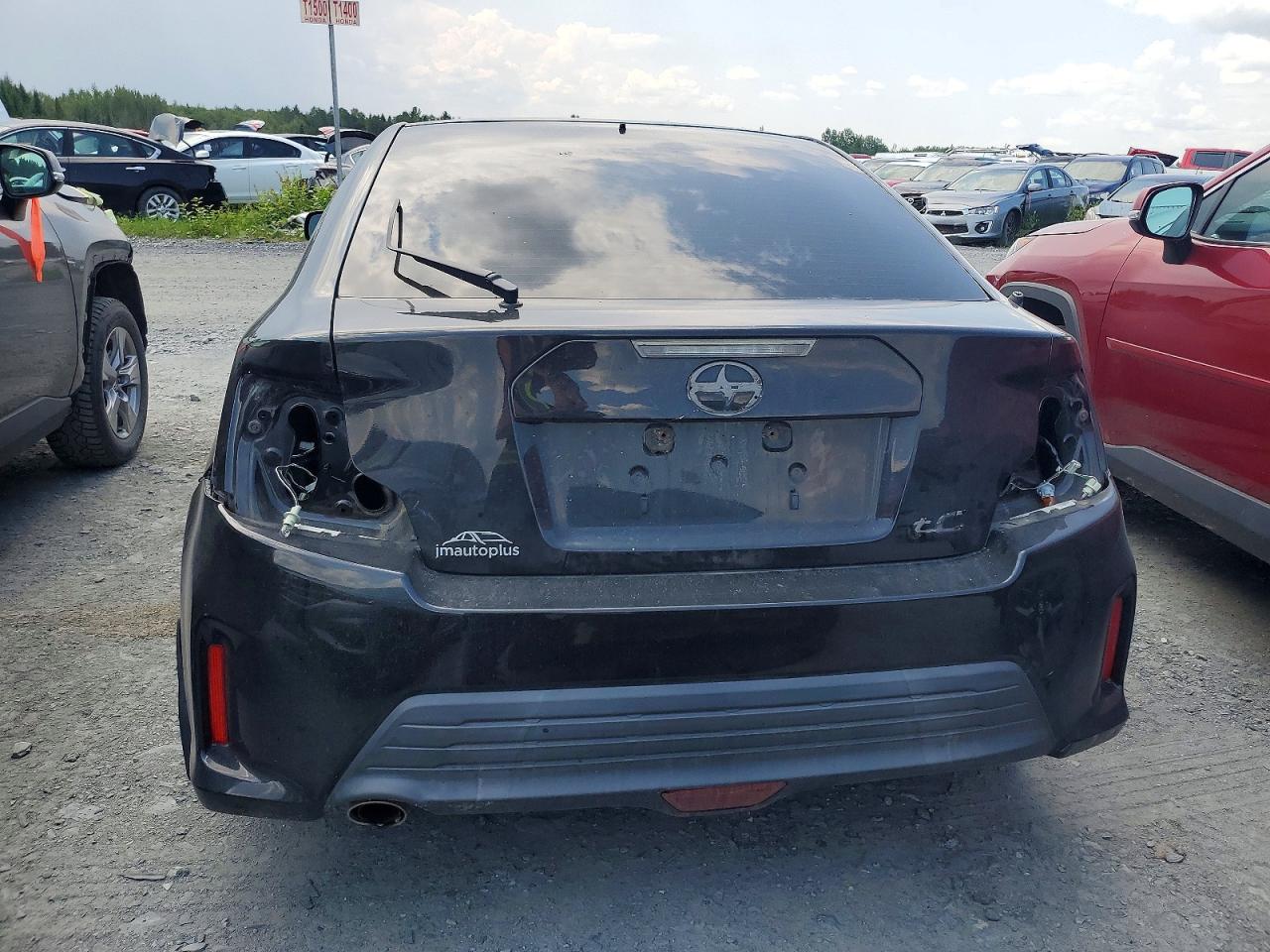 2014 Toyota Scion Tc Black vin: JTKJF5C73E3081471