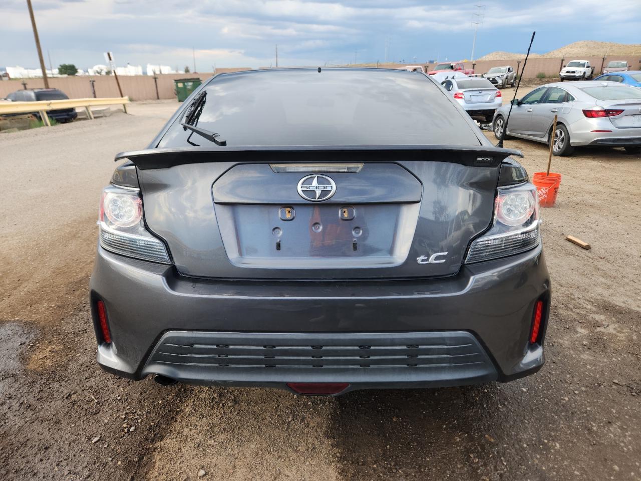 2014 Toyota Scion Tc Charcoal vin: JTKJF5C73E3087027