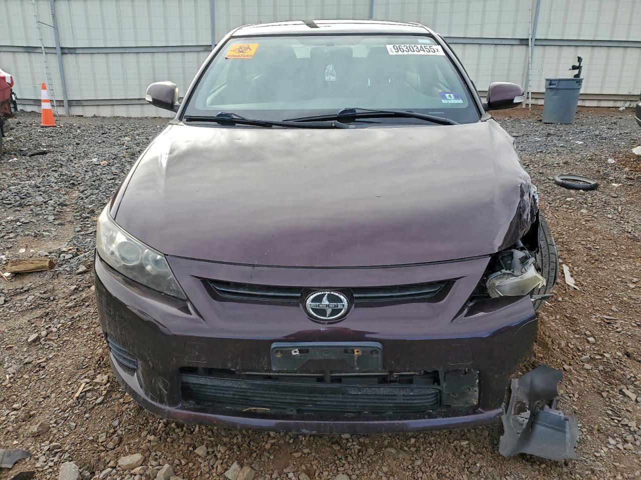 2011 Toyota Scion Tc Purple vin: JTKJF5C74B3005656