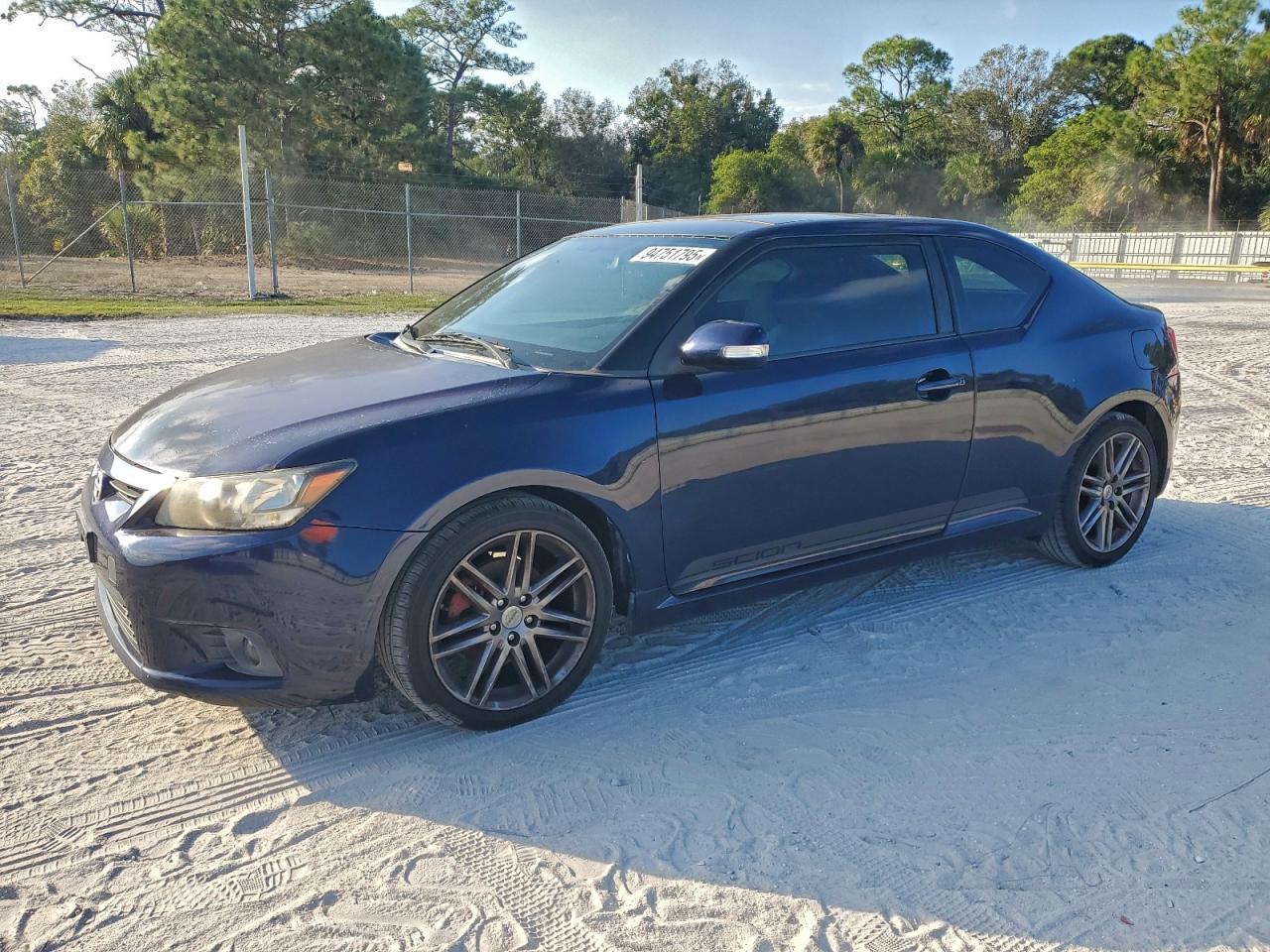 2011 Toyota Scion Tc Синий vin: JTKJF5C74B3008430