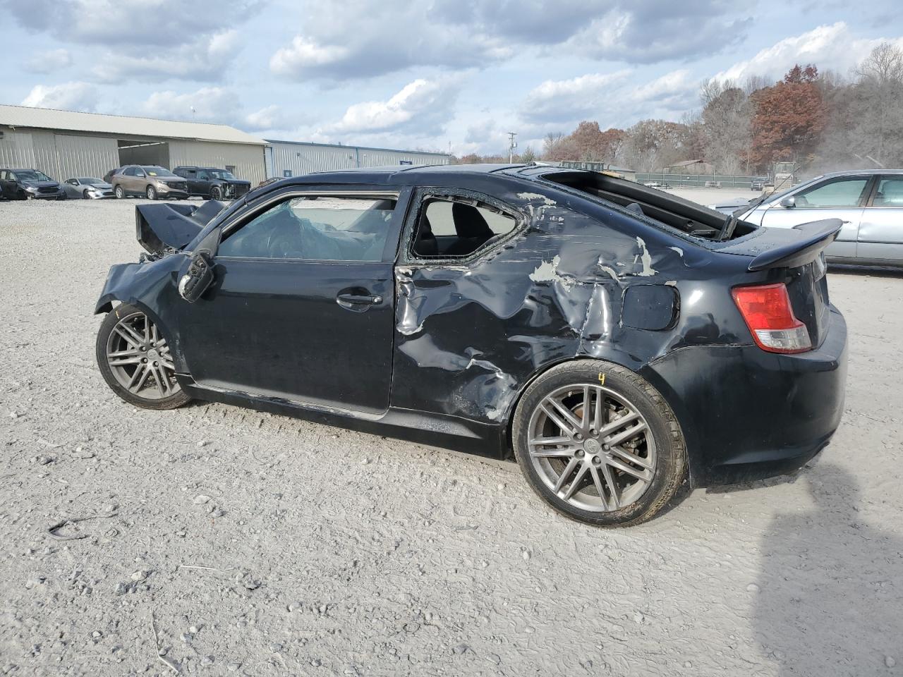 2011 Toyota Scion Tc Black vin: JTKJF5C74B3015197
