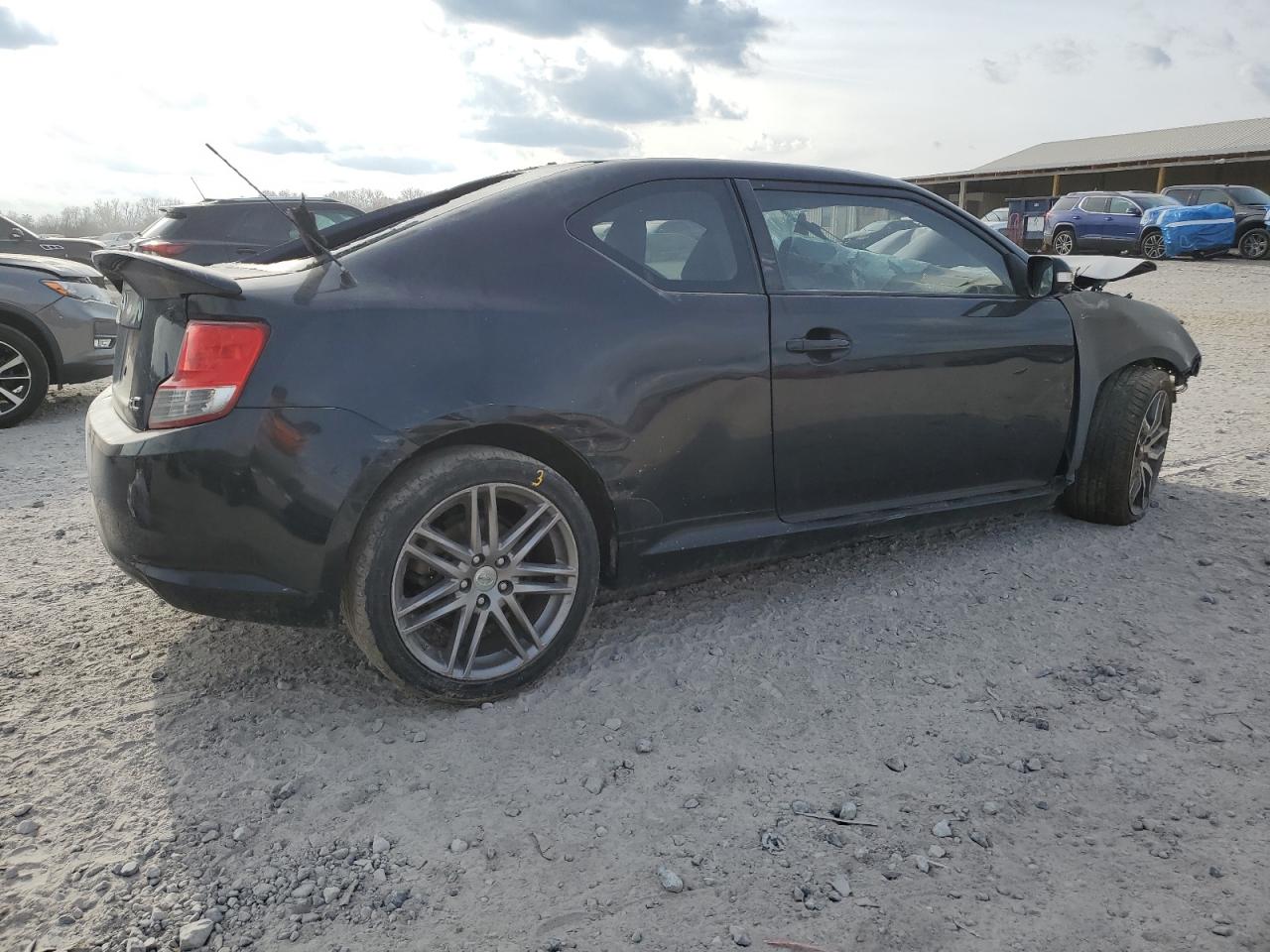 2011 Toyota Scion Tc Black vin: JTKJF5C74B3015197
