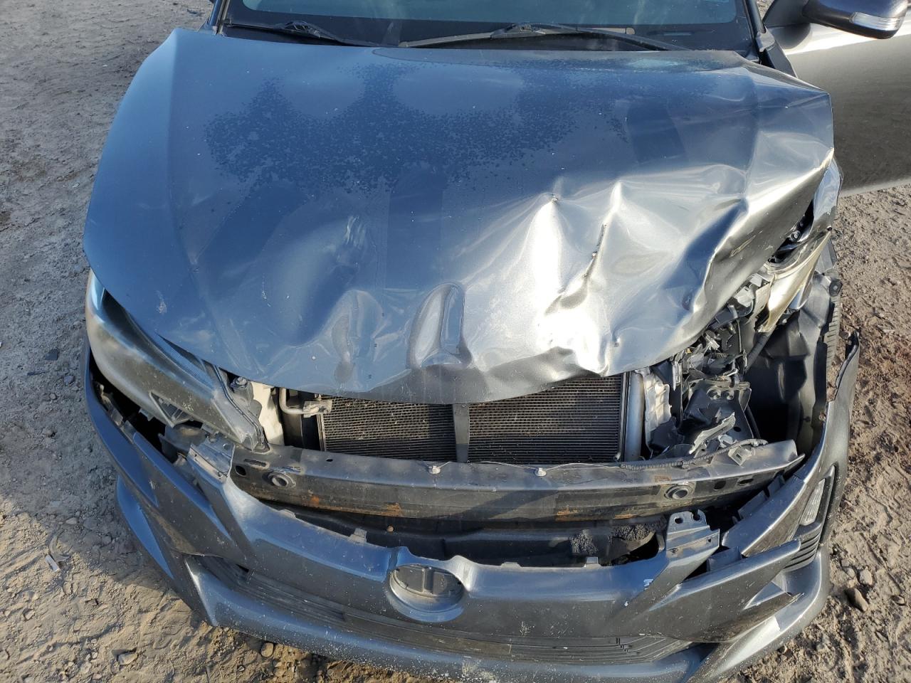 2014 Toyota Scion Tc Серый vin: JTKJF5C74E3066316