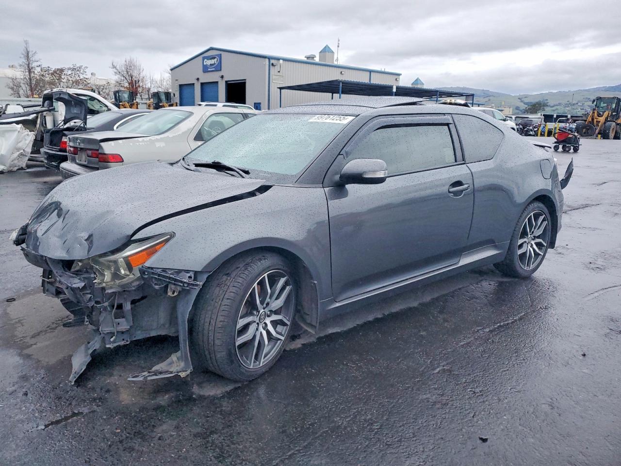 2014 Toyota Scion Tc Gray vin: JTKJF5C74E3066980