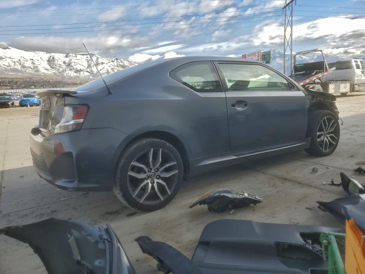2014 Toyota Scion Tc Gray vin: JTKJF5C74E3079924
