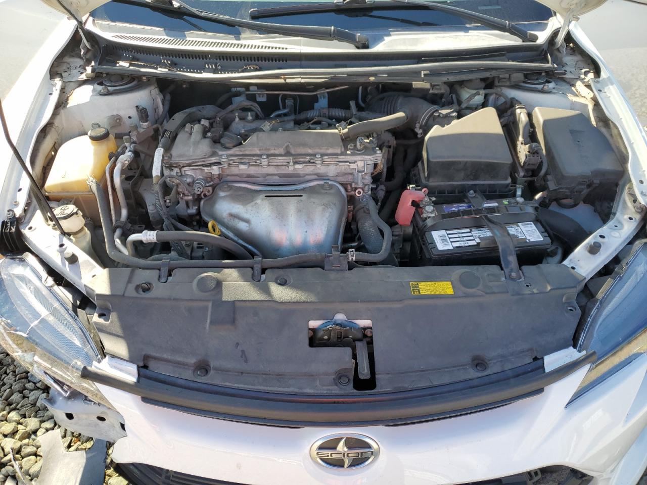 2014 Toyota Scion Tc White vin: JTKJF5C74E3084539