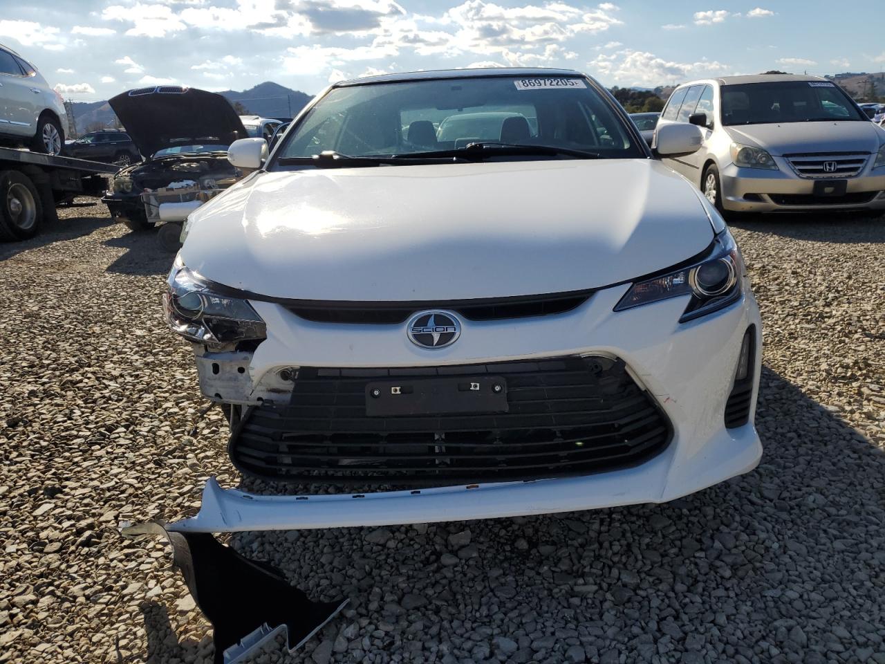 2014 Toyota Scion Tc White vin: JTKJF5C74E3084539