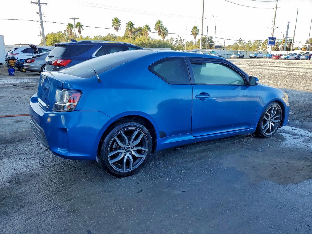2015 Toyota Scion Tc Blue vin: JTKJF5C74FJ003830