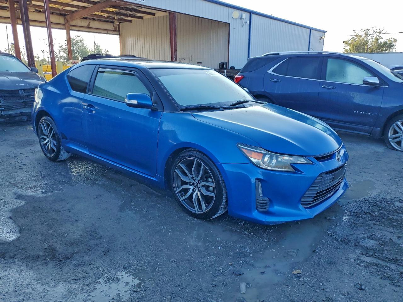 2015 Toyota Scion Tc Blue vin: JTKJF5C74FJ003830