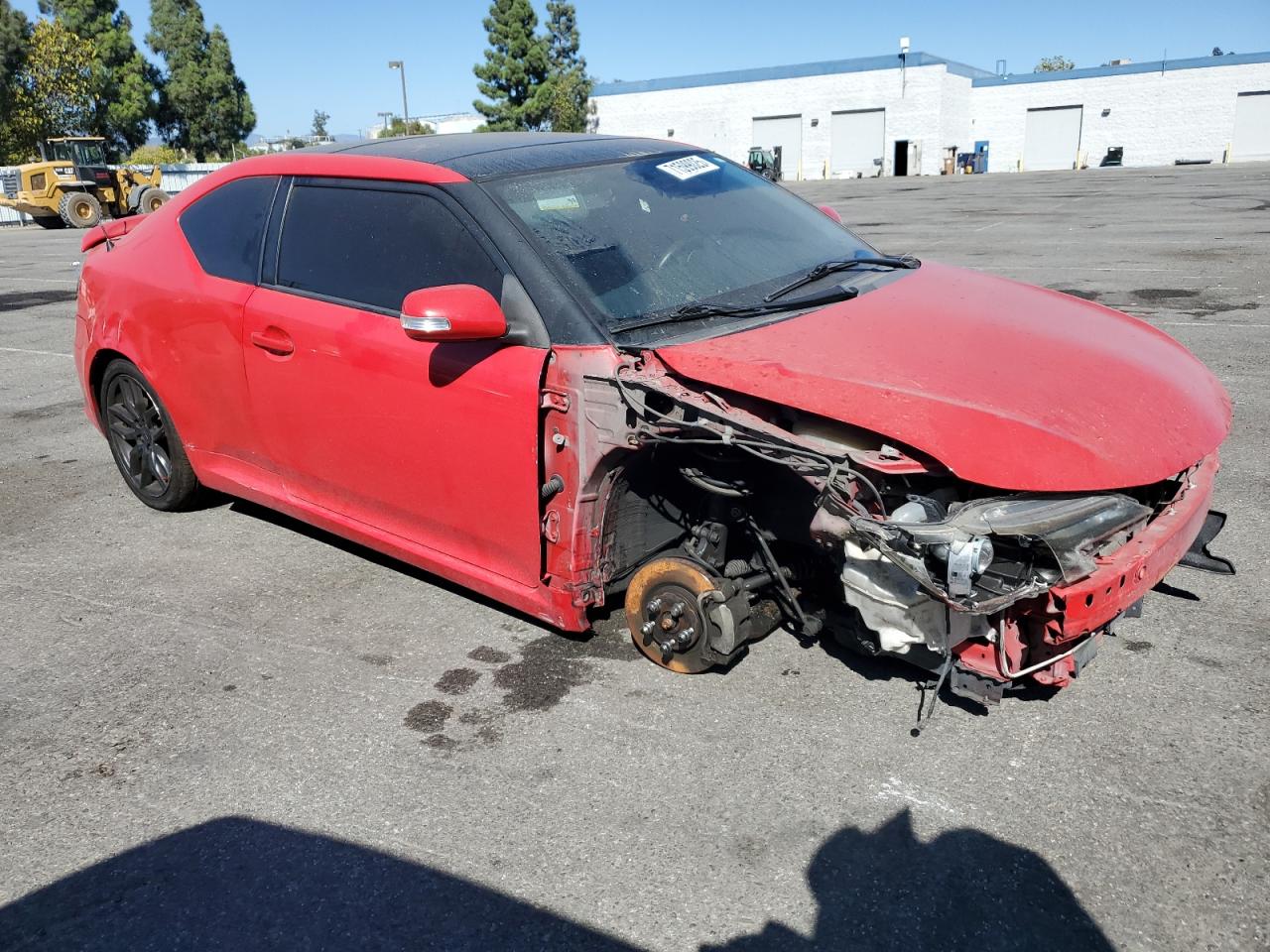 2014 Toyota Scion Tc Красный vin: JTKJF5C75E3070200