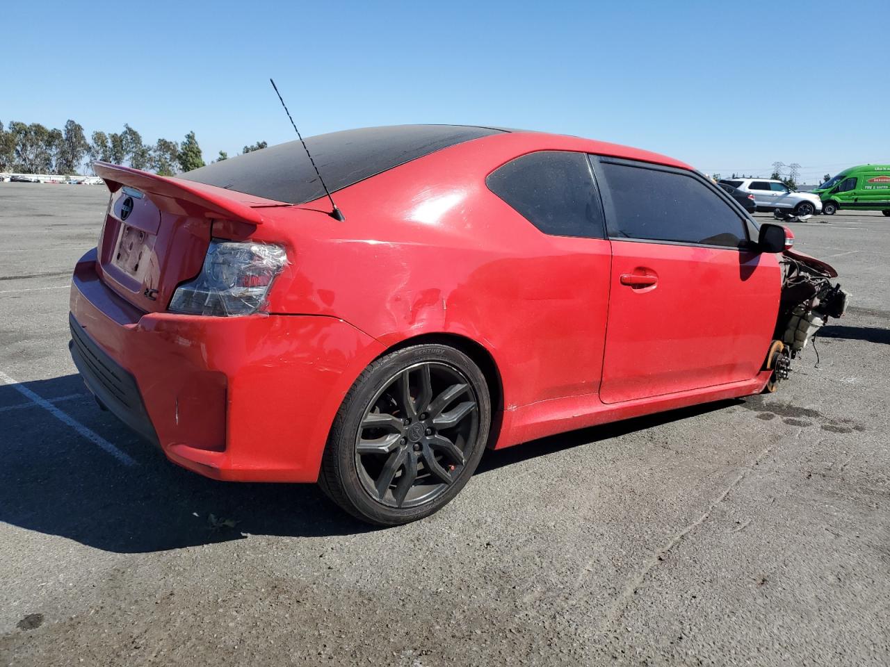 2014 Toyota Scion Tc Красный vin: JTKJF5C75E3070200