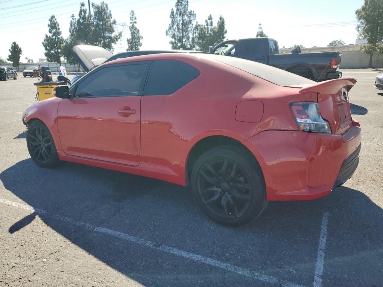 2014 Toyota Scion Tc Красный vin: JTKJF5C75E3070200