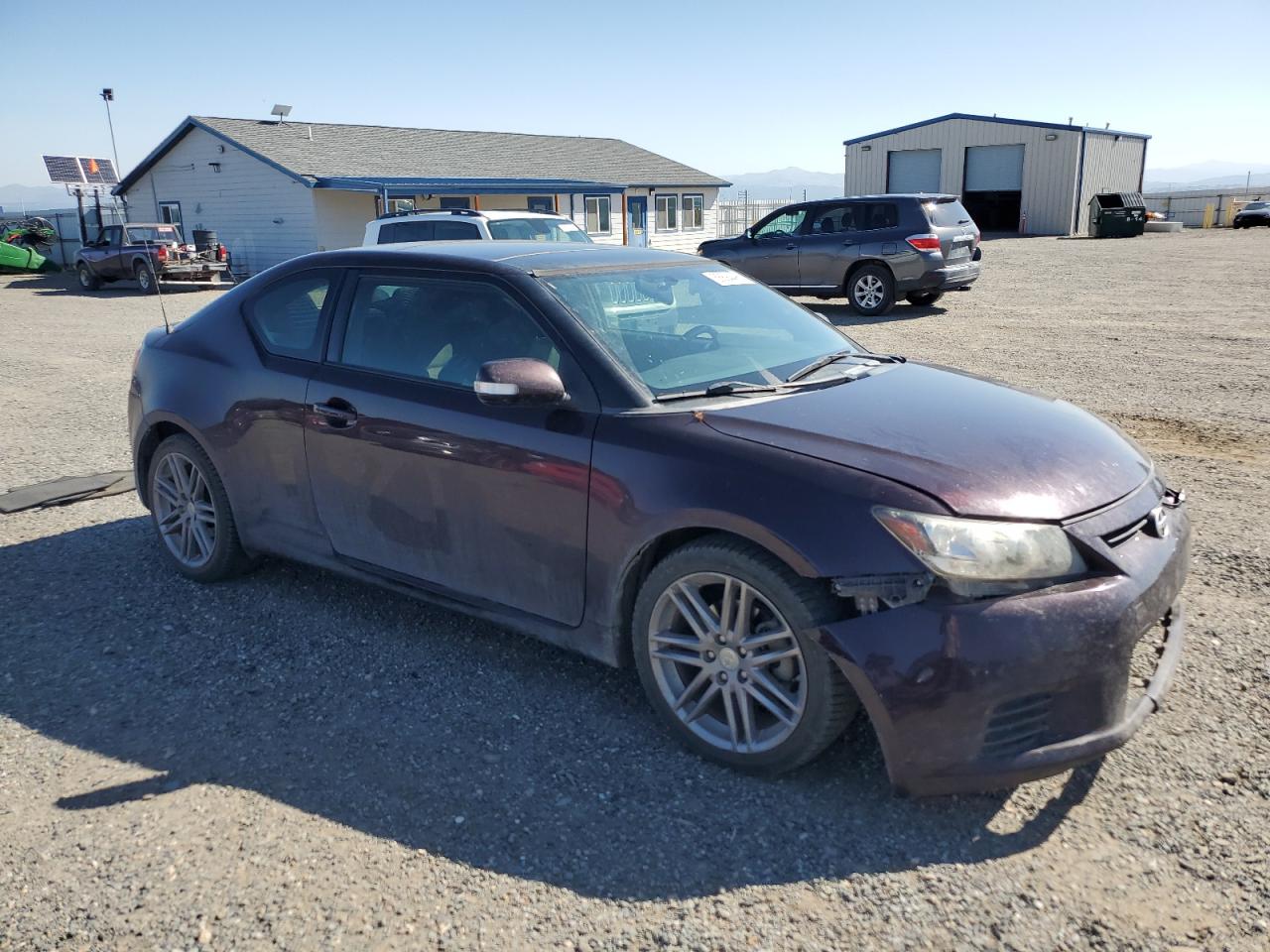 2011 Toyota Scion Tc Purple vin: JTKJF5C76B3008039
