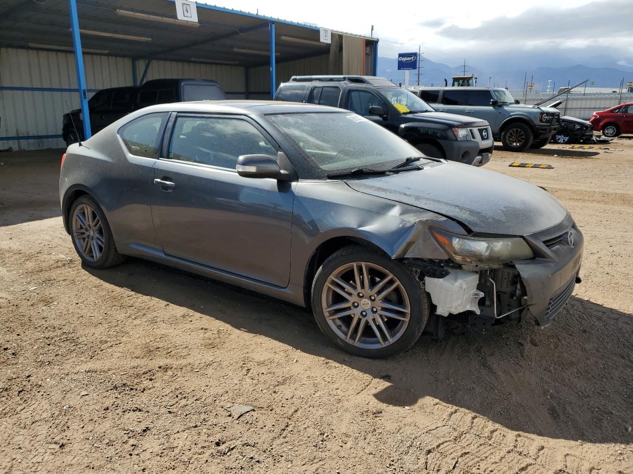 2011 Toyota Scion Tc Серый vin: JTKJF5C76B3017453