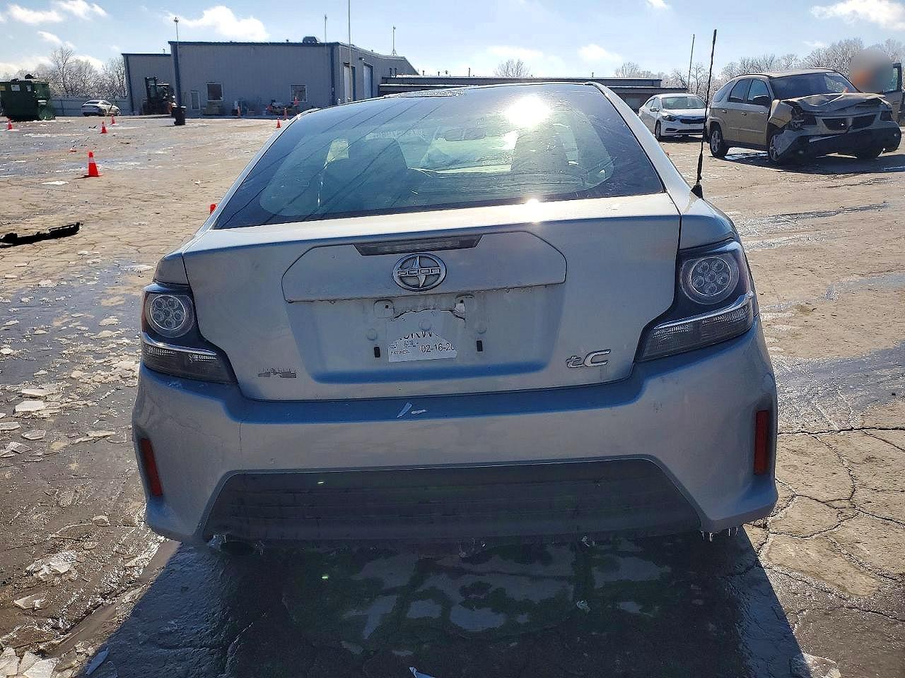 2014 Toyota Scion Tc Серебряный vin: JTKJF5C76E3067791