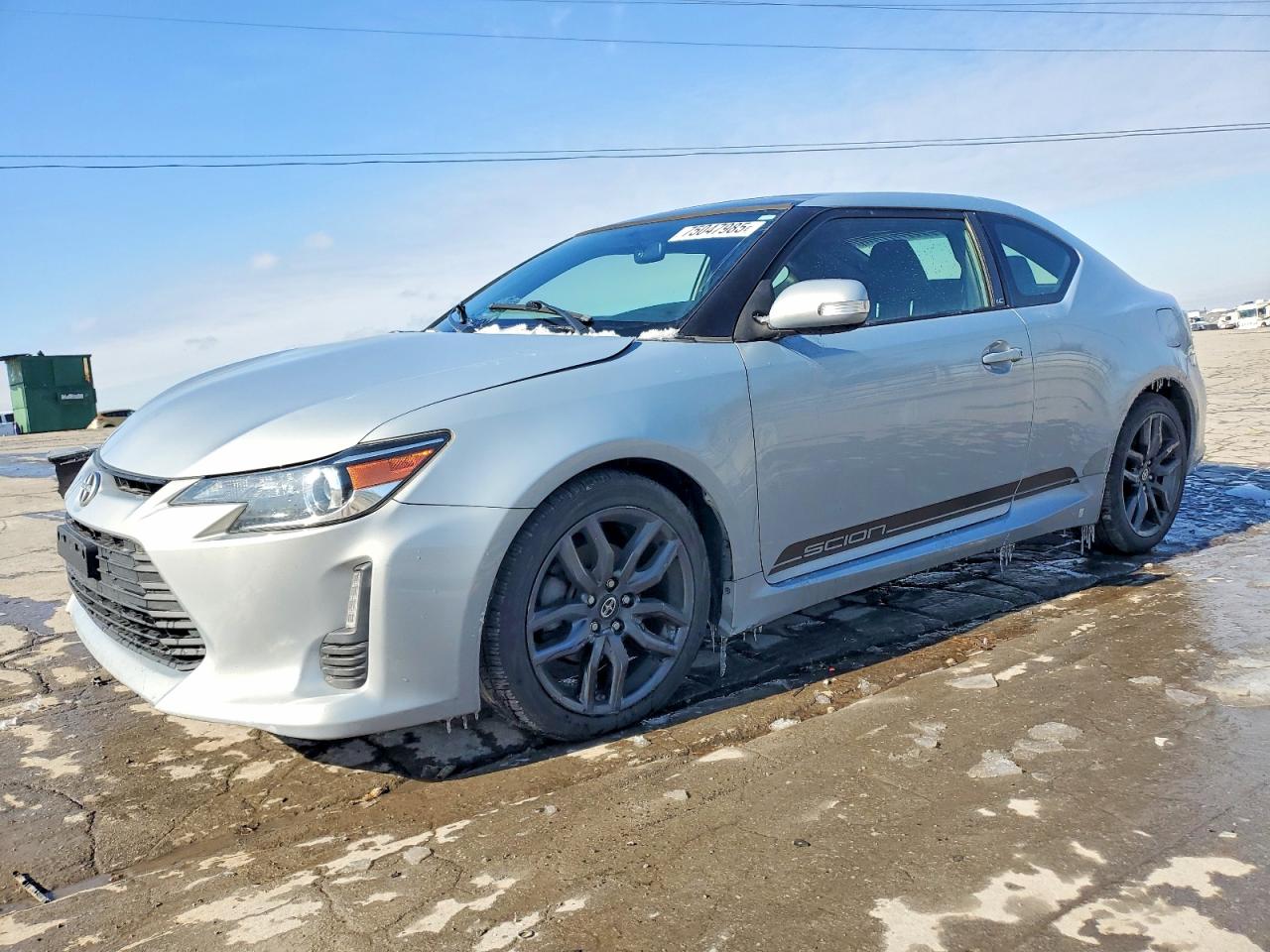 2014 Toyota Scion Tc Серебряный vin: JTKJF5C76E3067791
