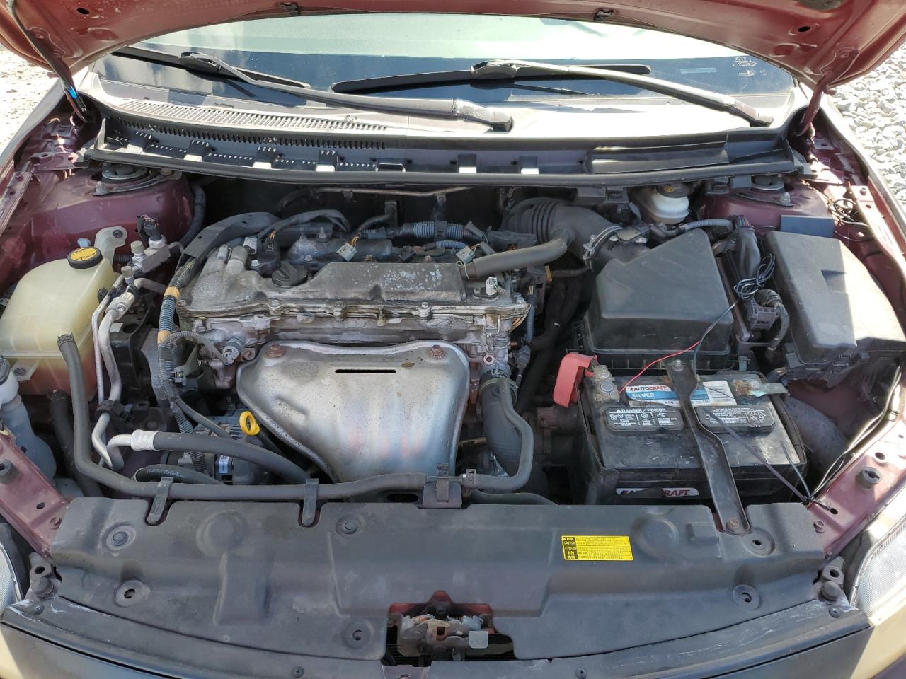2011 Toyota Scion Tc Burgundy vin: JTKJF5C77B3007806