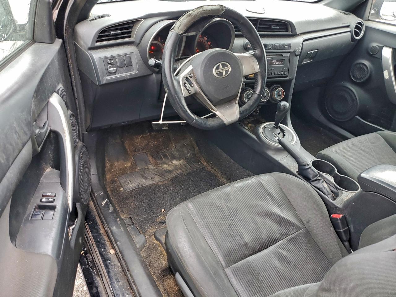 2012 Toyota Scion Tc Black vin: JTKJF5C77C3027491