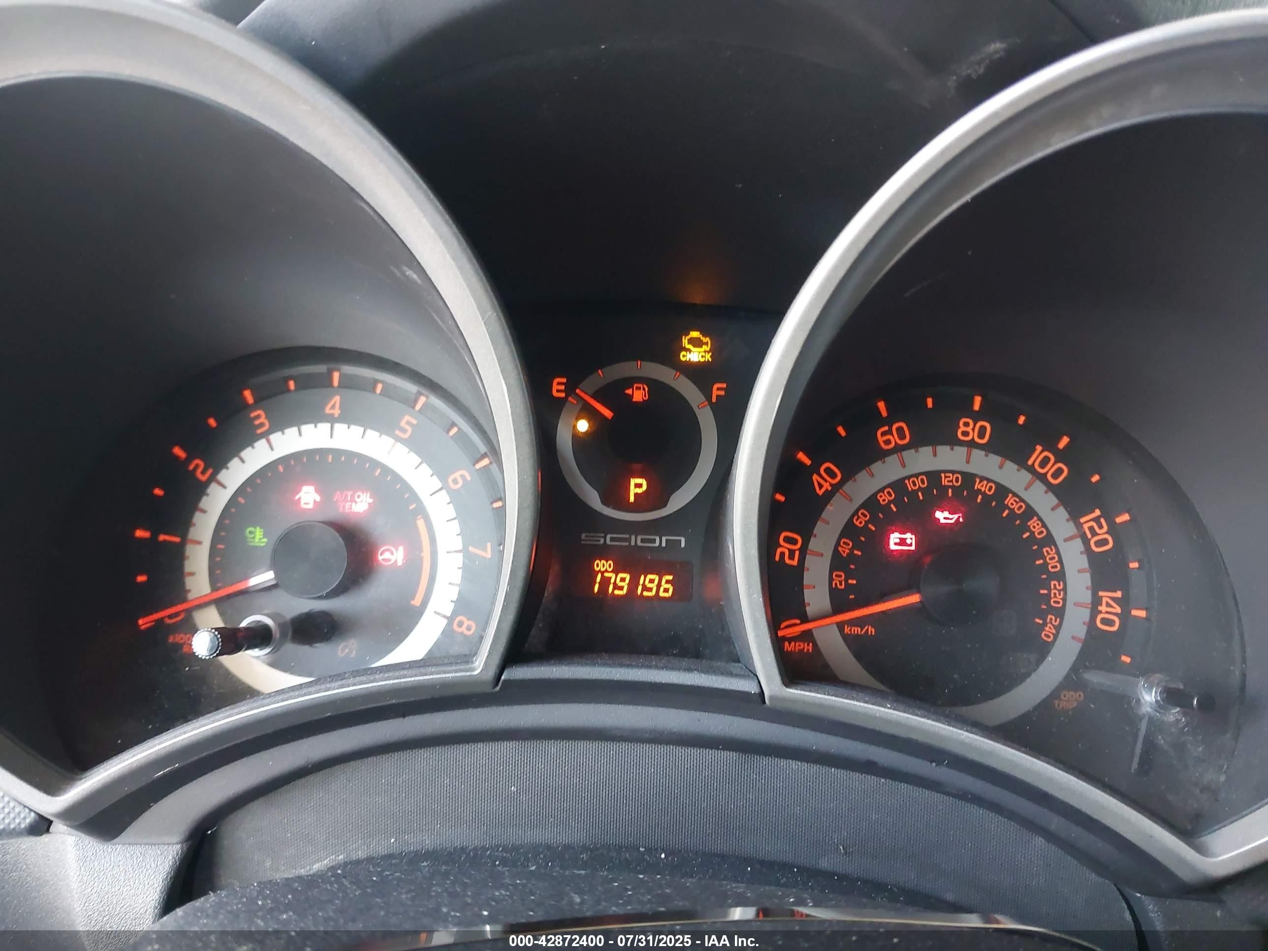 2012 Scion Tc   Black vin: JTKJF5C77C3044758