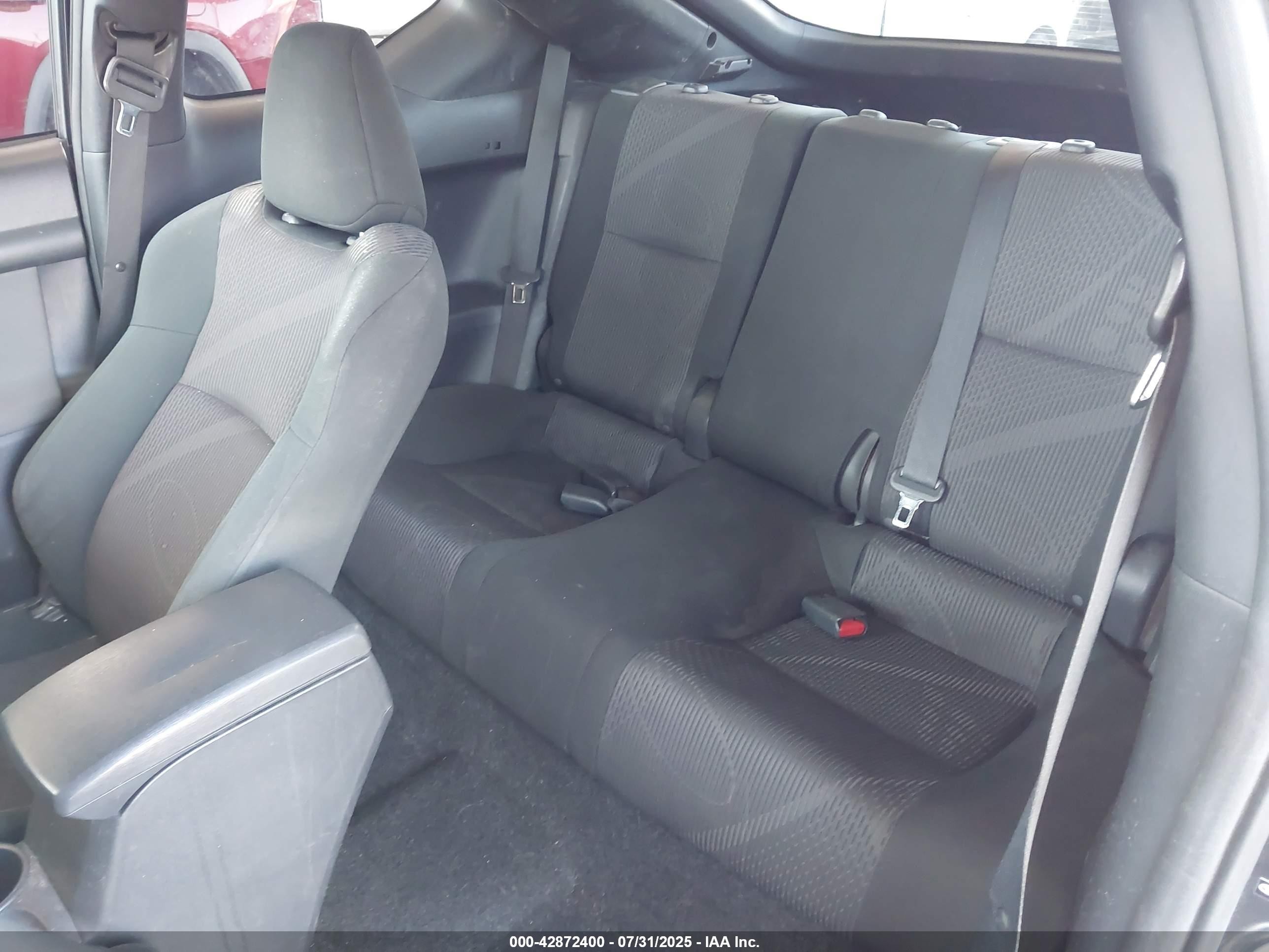 2012 Scion Tc   Black vin: JTKJF5C77C3044758