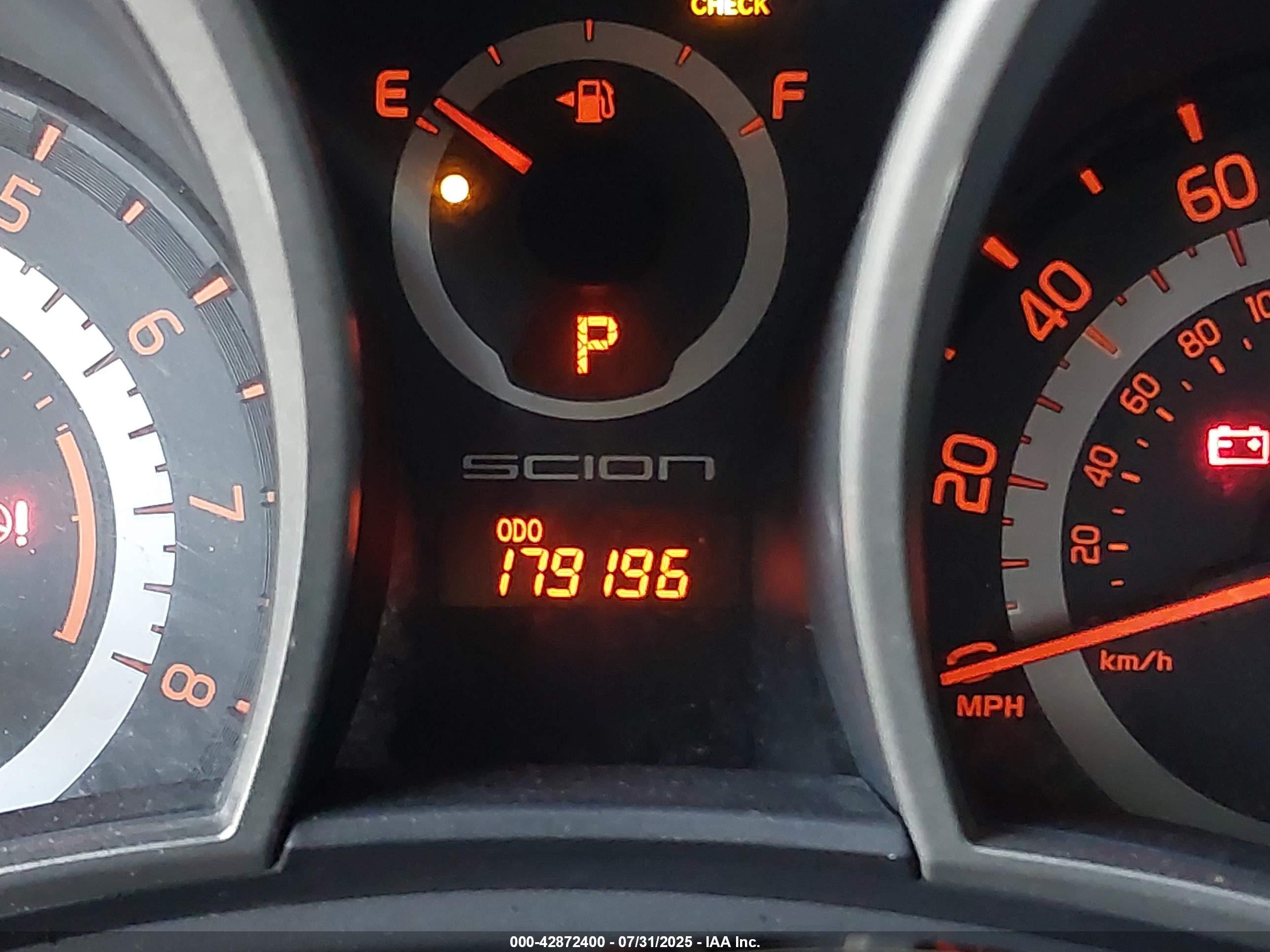 2012 Scion Tc   Black vin: JTKJF5C77C3044758