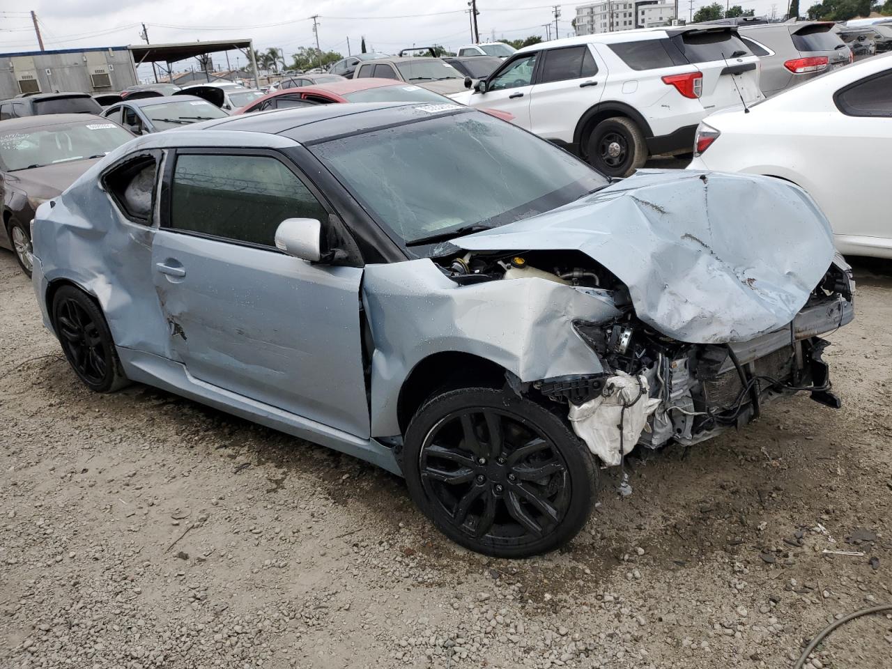 2014 Toyota Scion Tc Blue vin: JTKJF5C77E3073969