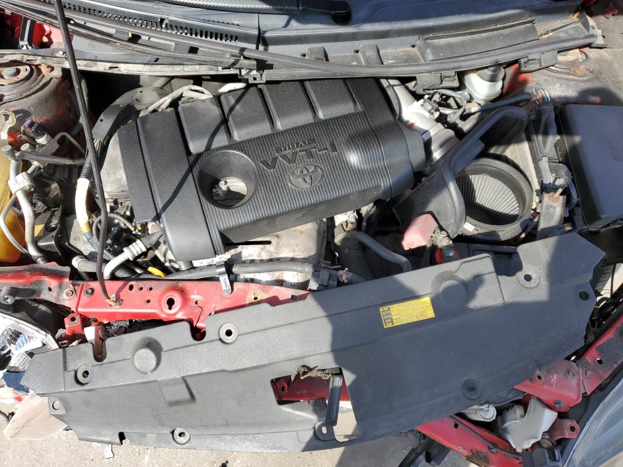 2014 Toyota Scion Tc Red vin: JTKJF5C77E3080551