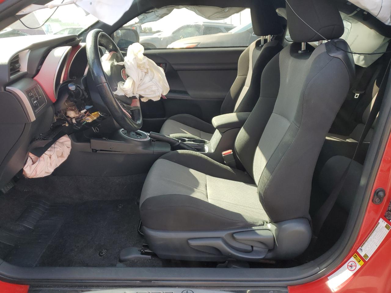 2014 Toyota Scion Tc Red vin: JTKJF5C77E3080551