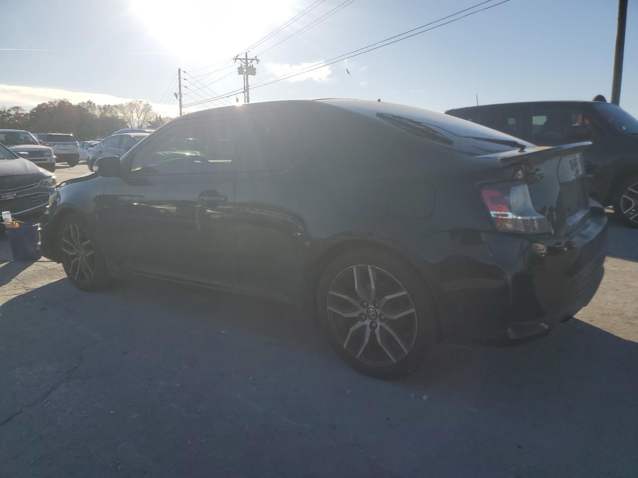2014 Toyota Scion Tc Black vin: JTKJF5C77E3084261