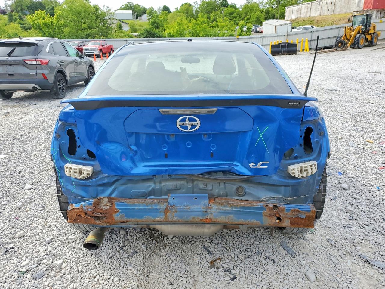 2015 Toyota Motor Co Blue vin: JTKJF5C77F3090823
