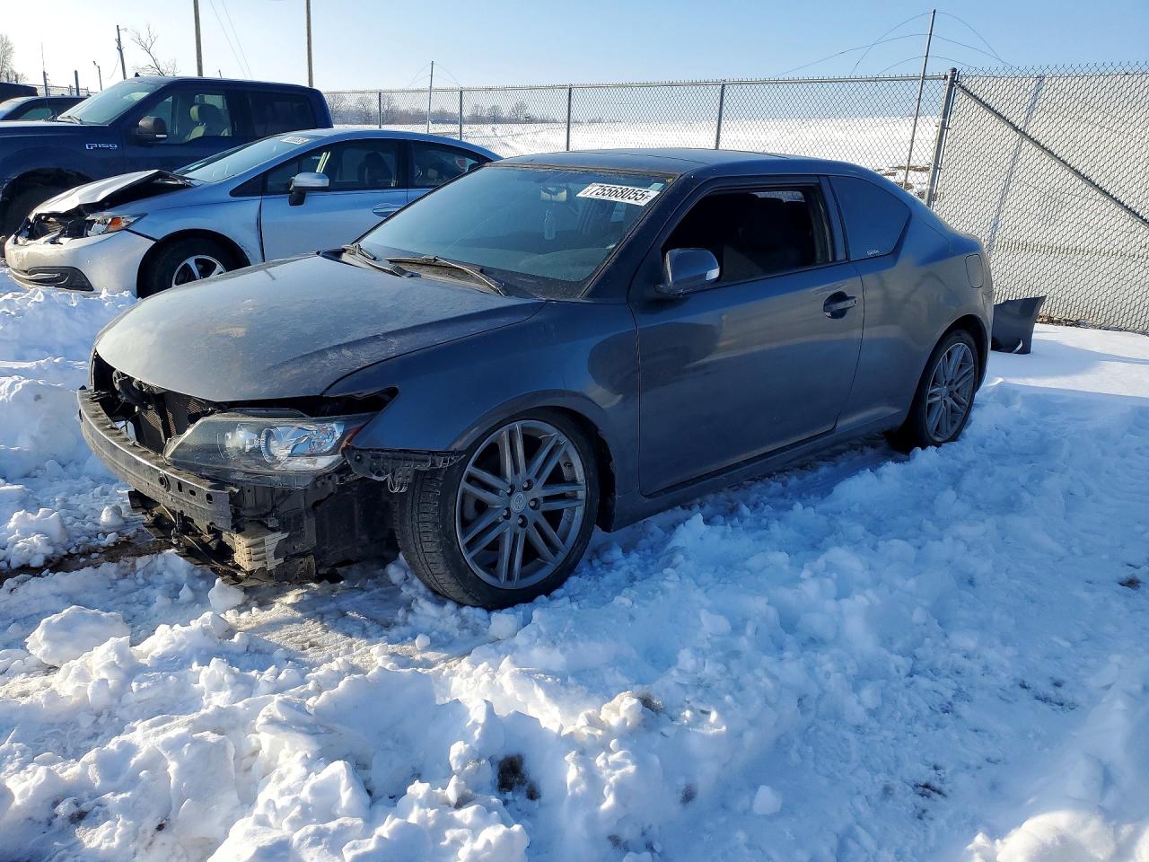 2011 Toyota Scion Tc Gray vin: JTKJF5C78B3004946