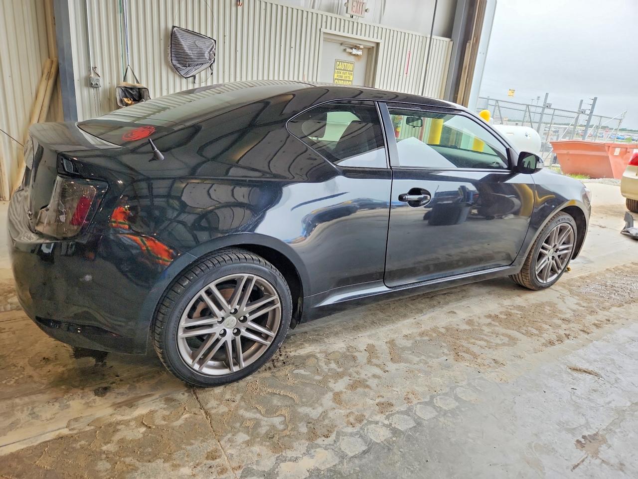 2011 Toyota Scion Tc Black vin: JTKJF5C78B3005028