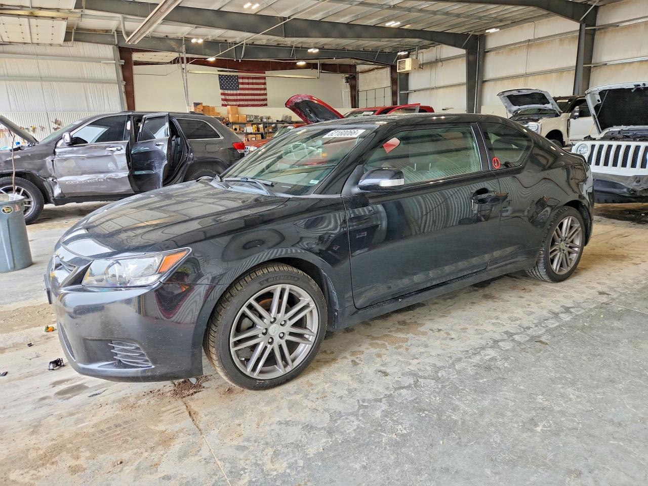 2011 Toyota Scion Tc Black vin: JTKJF5C78B3005028