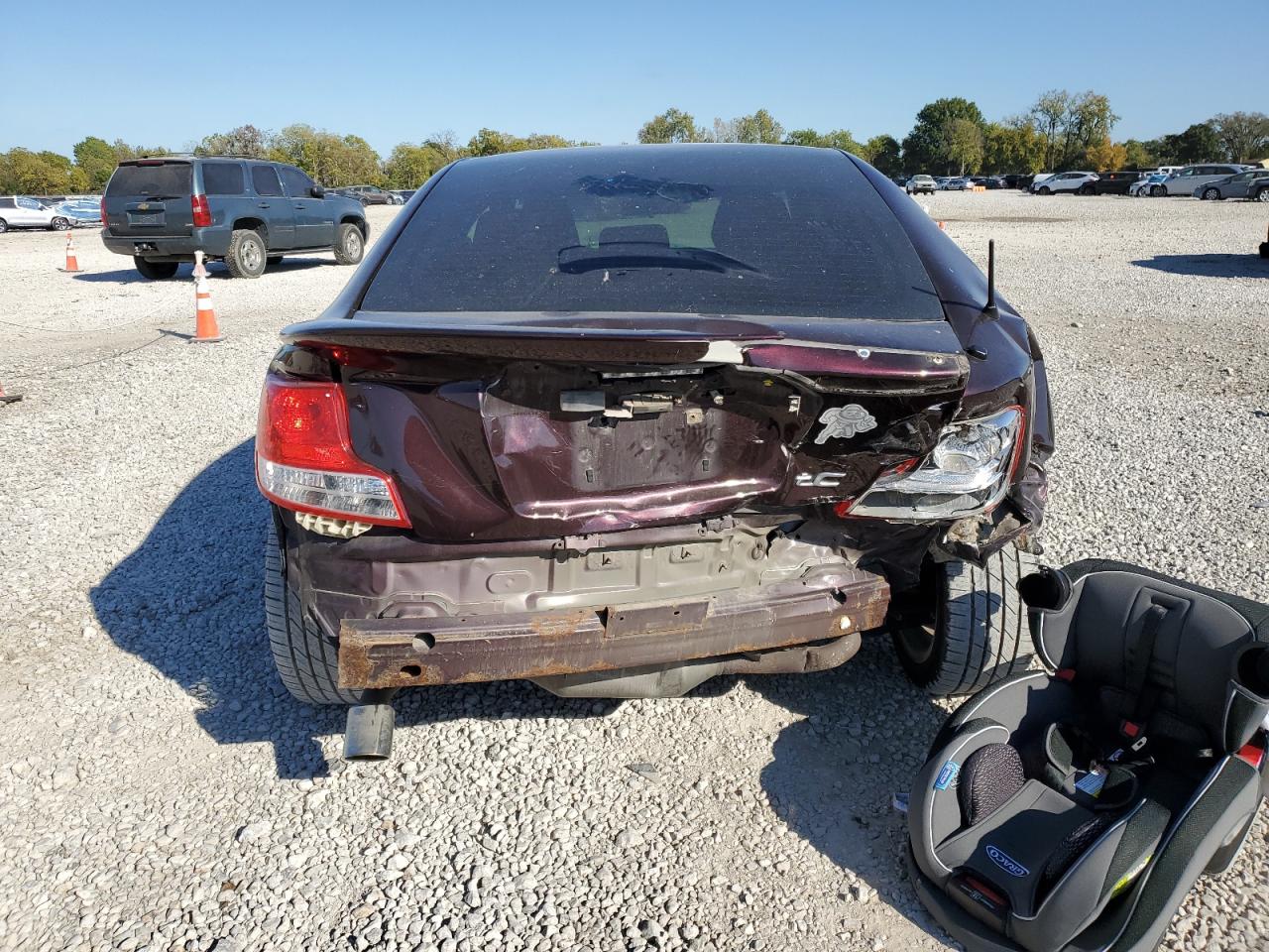 2011 Toyota Scion Tc Burgundy vin: JTKJF5C78B3015266