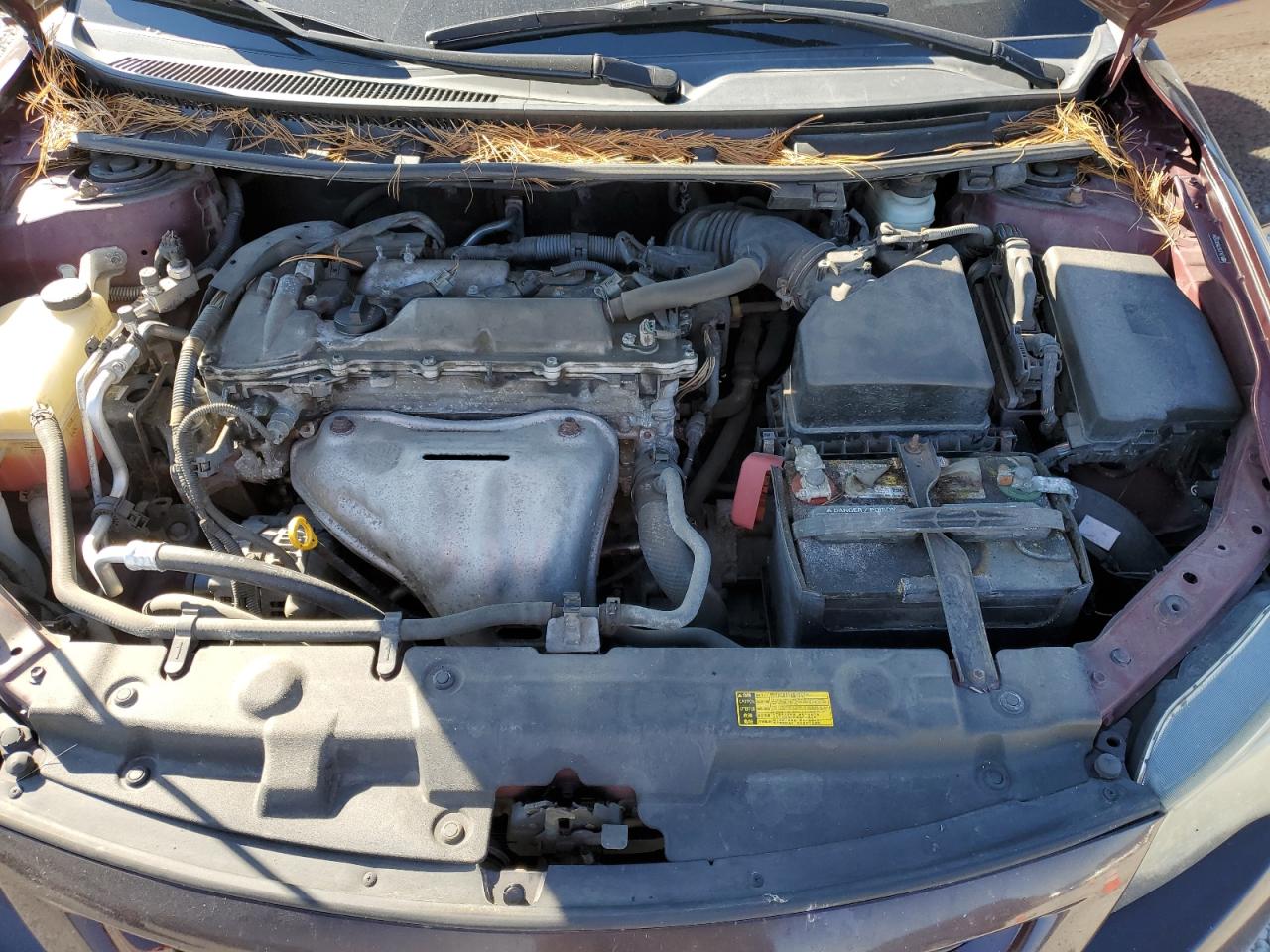 2011 Toyota Scion Tc Burgundy vin: JTKJF5C78B3015266