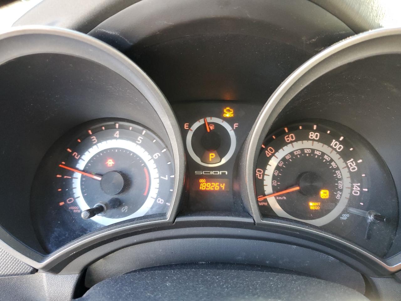 2012 Toyota Scion Tc Silver vin: JTKJF5C78C3024695