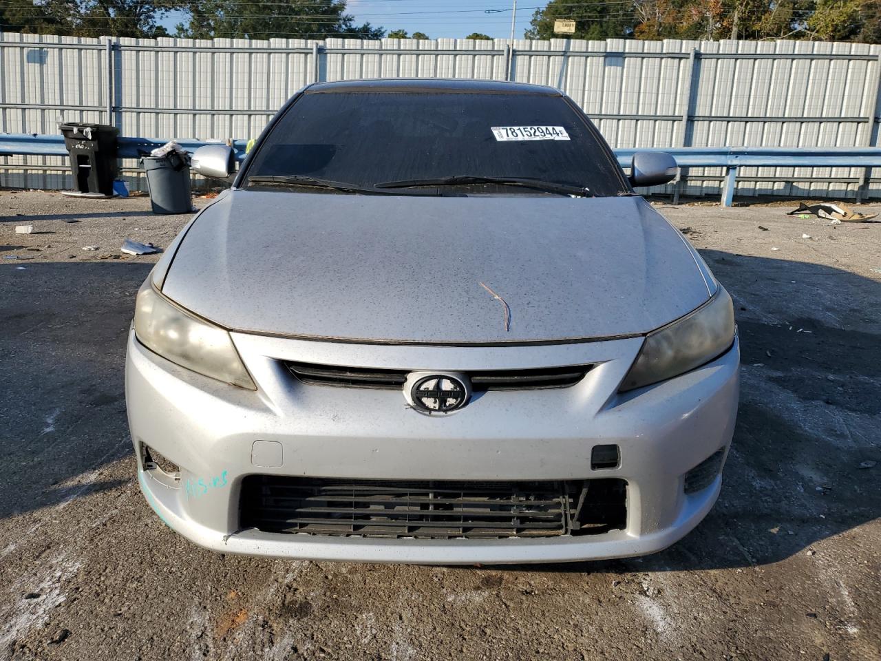2012 Toyota Scion Tc Silver vin: JTKJF5C78C3024695